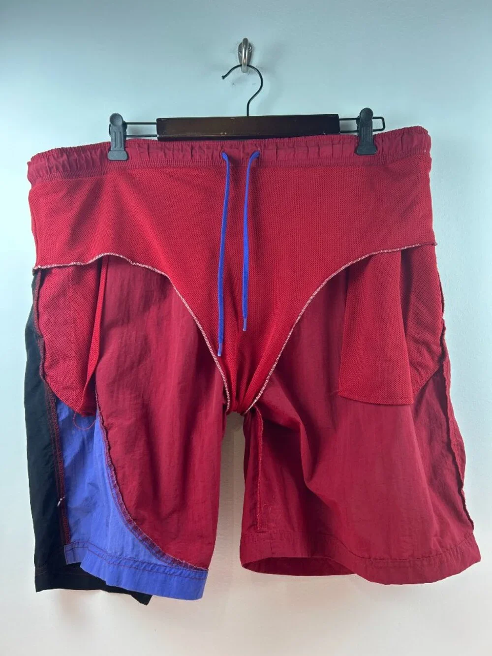 Vintage Chaps Ralph Lauren Colorblock Nylon Swim Trunks XL